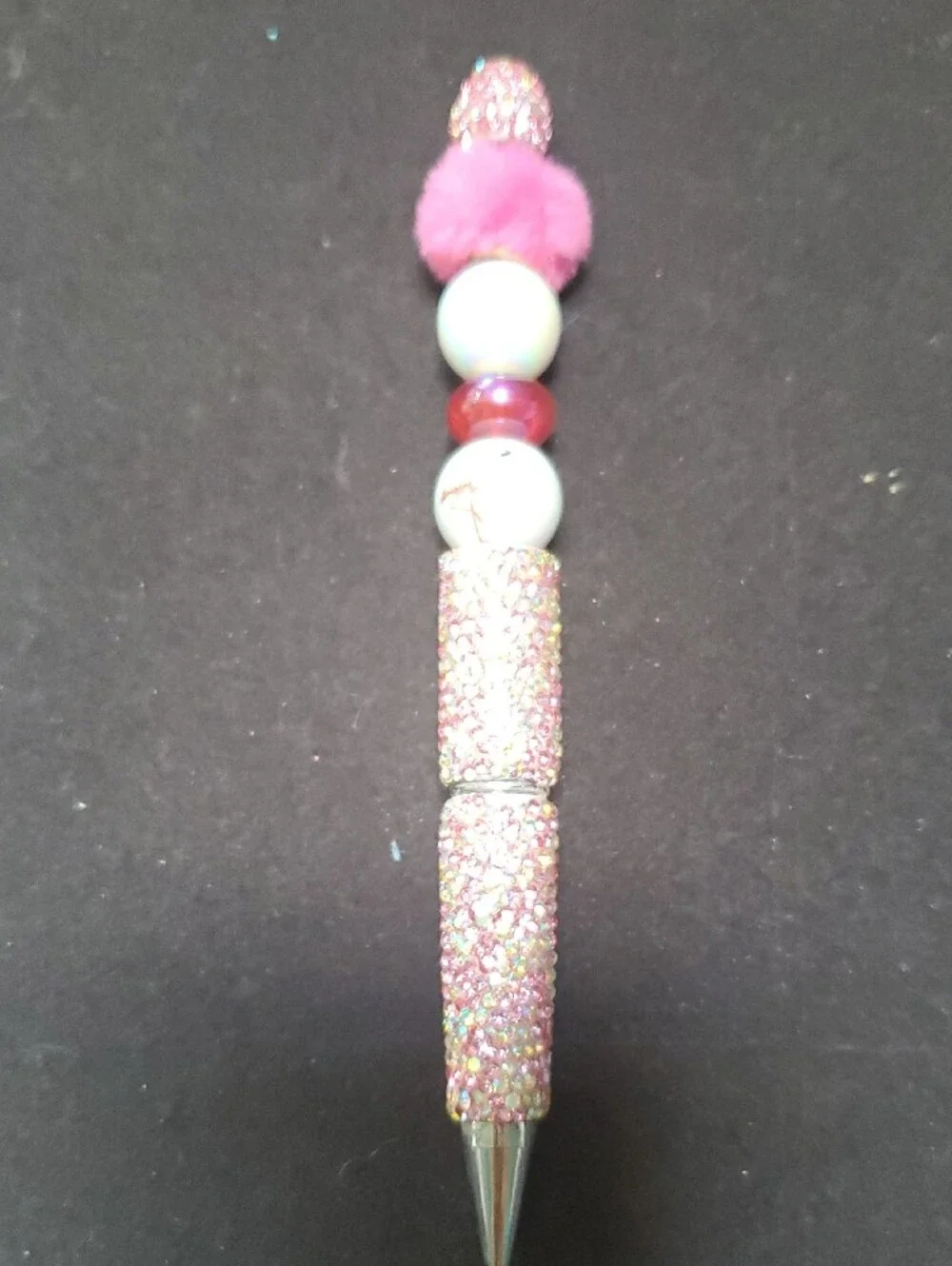 Decorative Beaded Pen - Blue and Purple REASONABLE OFFER ACCEPTED